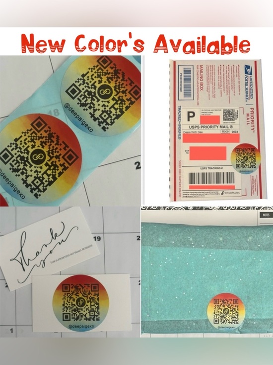 deepaigexo Other - 100 CUSTOM QR LABELS